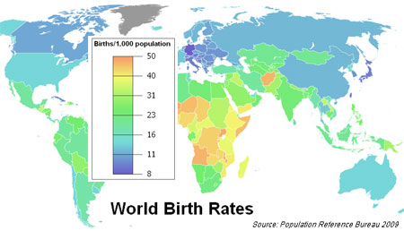 World birthrate