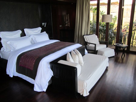 The bedroom