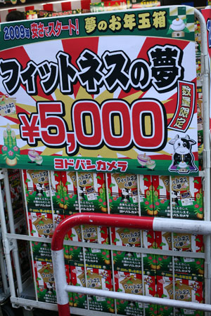 Shinjuku Yodobashi Camera, January 1, 2009