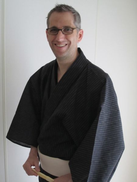 Modeling yukata