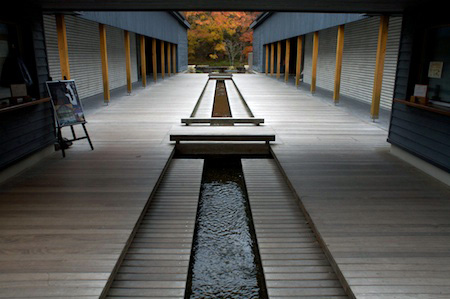 The onsen entrance