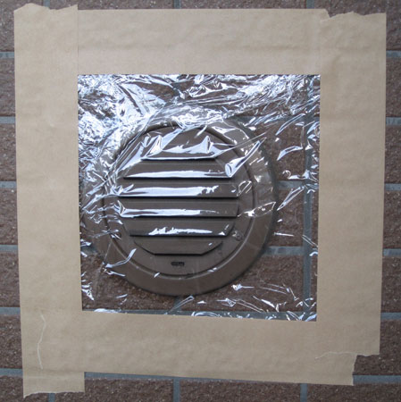 Blocking apartment venting in Japan