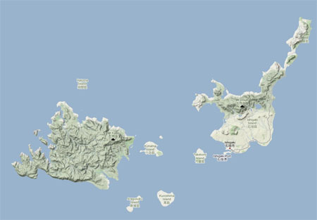 Ishigaki and surrounding islands