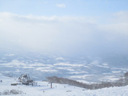Before the snow got heavy