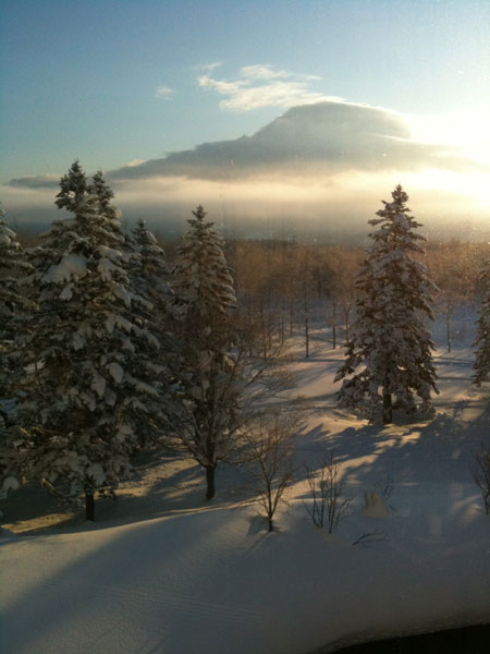 The view at breakfast