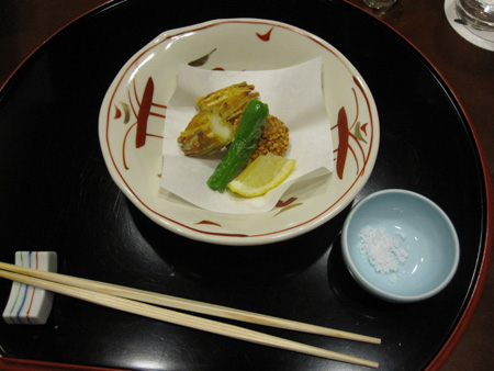 Coated scallops