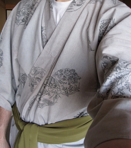 Detail of the yukata