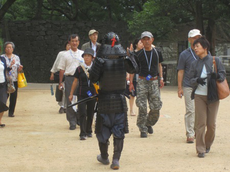 The tour guide