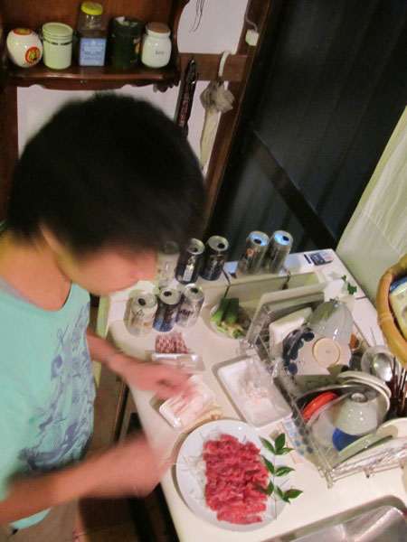 raw horse preparation