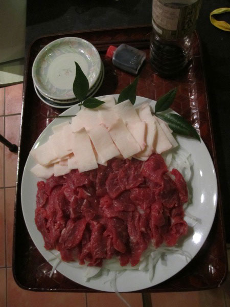 Raw horse