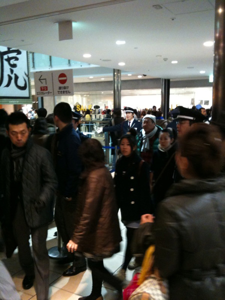 Escalator mayhem