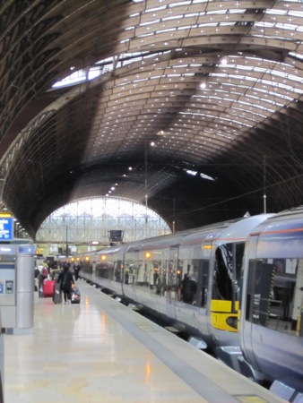 European style train station
