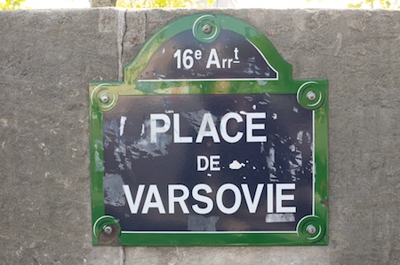Near the Eiffel Tower
