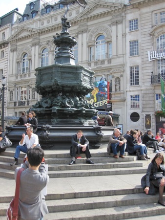 Eros statue, Picadilly