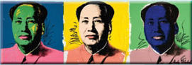 Warhol Mao magnet