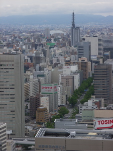 Looking East from the hotel
