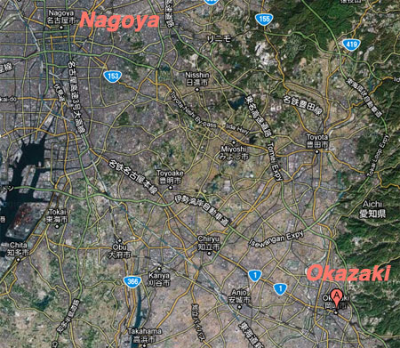Nagoya to Okazaki