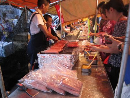 Frankfurters were popular
