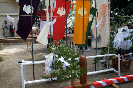 Ready for the procession