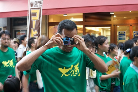 From subject to photographer