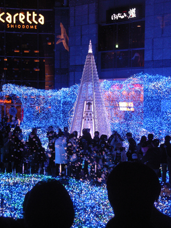 Shiodome Christmas decoration