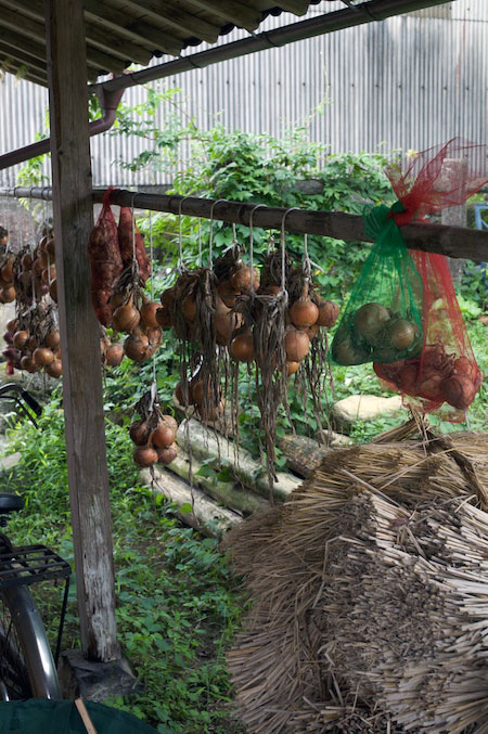 Locally grown vegetables