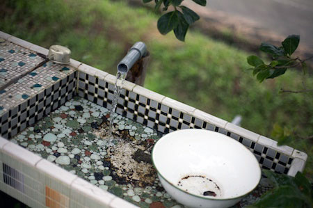 Natural spring water