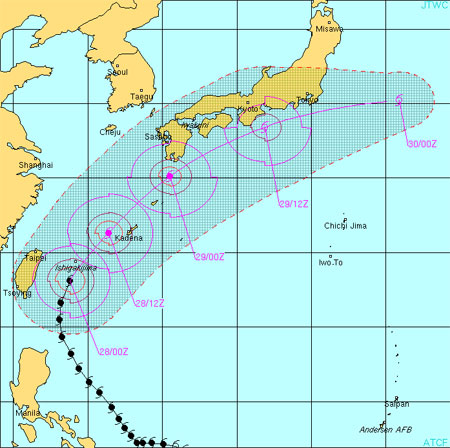 Typhoon 4W, Songda