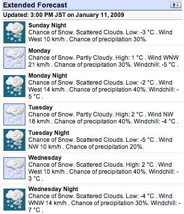 Snow day soon?